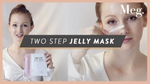 'How to Use Two Step Jelly Mask | Meg Cosmetics'