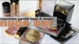 'Haul & Demo: Napoleon Perdis Nude Bar & More'