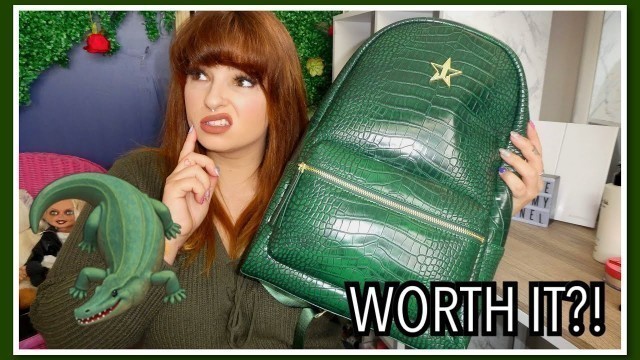 'Crocodile Bag Review | Jeffree Star Cosmetics Fashion |'