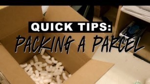 'LUSH Quick Tips: Packing Your Parcel'