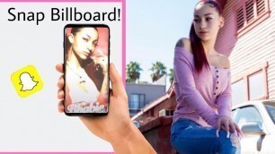 'Bhad Bhabie Danielle Bregoli SHOWS NEW BILLBOARD !  | Live Video Views'