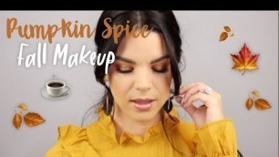 'Pumpkin Spice Fall Makeup | Meg B Beauty'