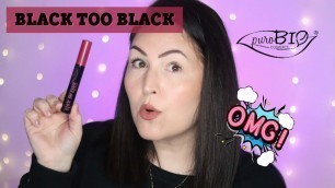 'Proviamo il Black too Black mascara di Purobio Cosmetics!'