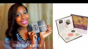 'Studio Gear Cosmetics Holiday Smokey Eye Palette Review!'