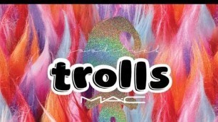 'Haul and swatches: MAC Good Luck Trolls Collection'