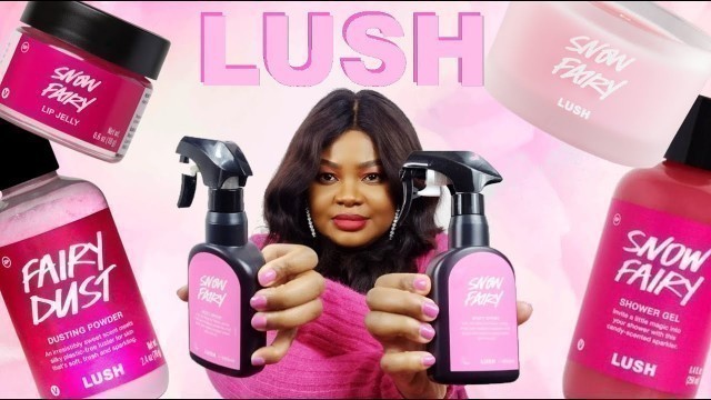 'Lush Body Sprays | Snow Fairy | My Lush Fragrance Collection | #lushcosmetics'