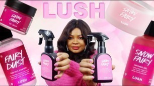 'Lush Body Sprays | Snow Fairy | My Lush Fragrance Collection | #lushcosmetics'