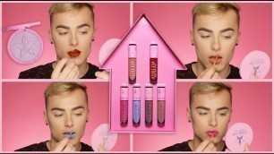 'Jeffree Star Cosmetics Star Family Collection Swatches & Review'
