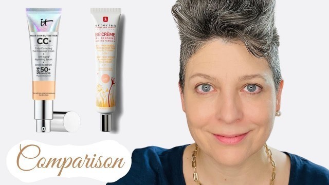 'ERBORIAN BB CREME & IT COSMETICS  CC CREAM COMPARISON'