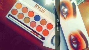 'KYLIE ROYAL PEACH PALLETE UNBOXING'