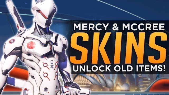 'Overwatch: NEW Mercy & McCree Skins COMING! - Unlock OLD Cosmetic Items!'