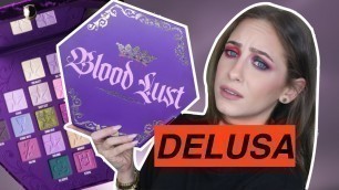 'MI TRUCCO CON LA PALETTE BLOOD LUST DI JEFFREE STAR COSMETICS! 56£ ? JEFFREE.. ❌'