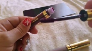 'LASplash Cosmetics : Lip Couture - Swatch et test waterproof'