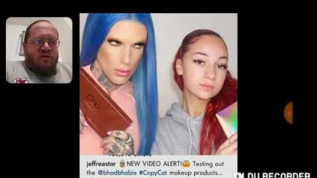 'Jeffree Star & Bhad Bhabie YouTube Video On Makeup - DTMP Drama Alert'