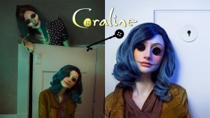 'Coraline Makeup Tutorial | @rebeccaseals'