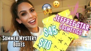 'Jeffree Star Cosmetics | PREMIUM + DELUXE SUMMER MYSTERY BOXES!!!'