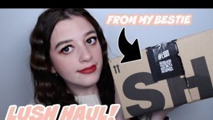 'MY YOUTUBE BESTIE DOES MY LUSH HAUL • Melody Collis'