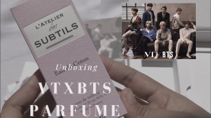 '[ASMR] UNBOXING BTS PARFUME!! VT COSMETICS X BTS| SUB INDO'