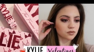 'KYLIE COSMETICS VALENTINES DAY COLLECTION REVIEW & MAKEUP TUTORIAL'