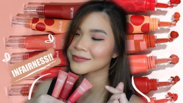 'GRWM Cosmetics MILK TINT Multi Use  ( Mae Layug ) Honest Review & Swatches'