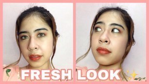 'MAKE UP TIME!! PANG FRESH LOOK LANG FT. ERES HERMOSA COSMETIC BRAND| ITS LANDA 2020'