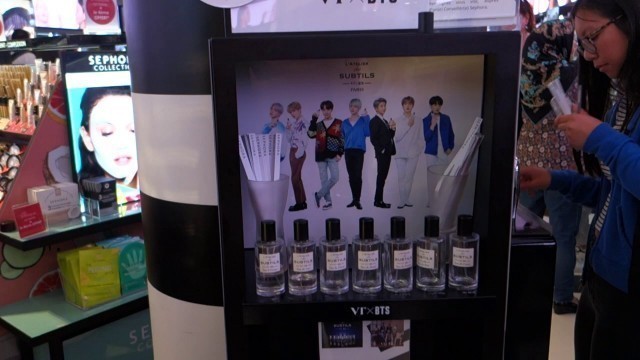 'BTS (방탄소년단) x VT COSMETICS (PART ❷) @ SEPHORA CHAMPS ELYSEES IN PARIS 190604 2019.06.04'