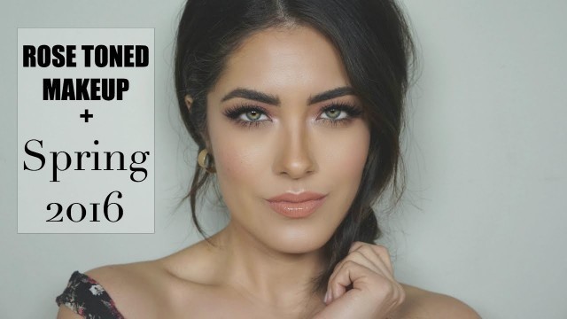 'Rose Toned Makeup + Spring 2016 Newness | Melissa Alatorre'