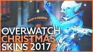 'Overwatch Christmas 2017 skins, emotes, voice lines and all cosmetics'