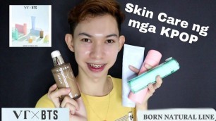 'BORN NATURAL | BTS VT COSMETIC SKIN CARE REVIEW'