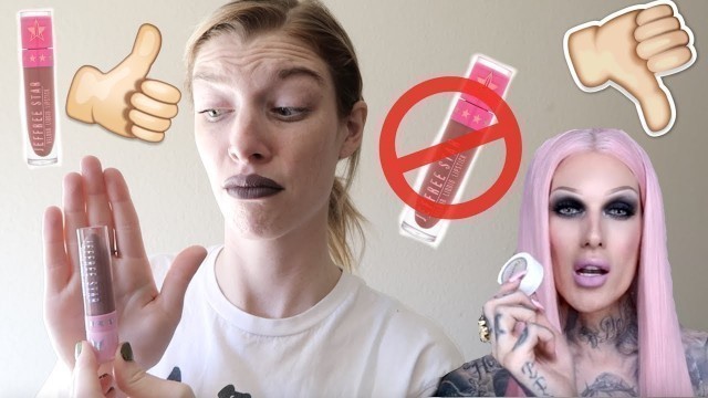 'BRUTALLY HONEST JEFFREE STAR COSMETIC REVIEW'