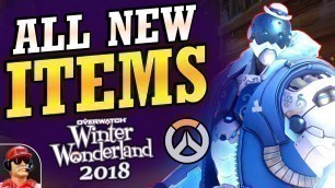 'ALL NEW Cosmetic Items & Skins! | Overwatch 2018 Winter Wonderland Event'