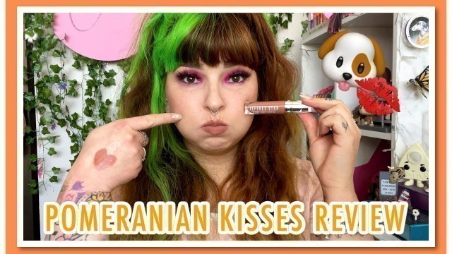 'Pomeranian Kiss Review and Swatch - Jeffree Star Cosmetics'