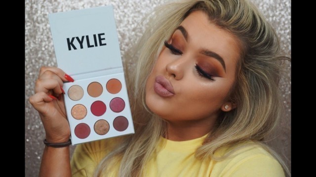 'Kylie Burgundy Palette Fall Make up Look! | Rachel Leary'