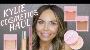 'KYLIE COSMETICS TRY ON HAUL | NEW COMPLEXION PRODUCTS'