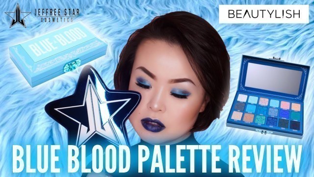 'JEFFREE STAR COSMETICS | BLUE BLOOD PALETTE REVIEW'