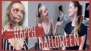 'Gory Halloween Special Effects Makeup! || MEG OSMOND ♡'