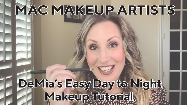 'DeMia\'s Easy Day to Night Makeup Tutorial | MAC Makeup Artists'