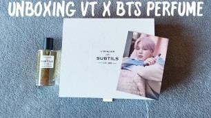 '[UNBOXING] VT X BTS Perfume | Eau de Poudre | Jimin | (REVIEW)'