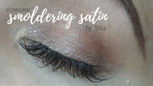 'STILA COSMETICS SMOLDERING SATIN - EASY TUTORIAL // STEP BY STEP!'