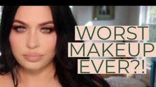 'TESTING OUT BHAD BHABIE MAKEUP I COPYCAT BEAUTY REVIEW'