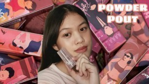 'DETAIL COSMETICS POWDER POUT FIRST IMPRESSION | Mae Buyson'