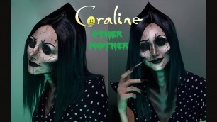 'Coraline\'s Other Mother Makeup Tutorial | @rebeccaseals'