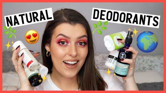 'NON TOXIC DEODORANTS!!! The discovery.... | Makeup With Meg'