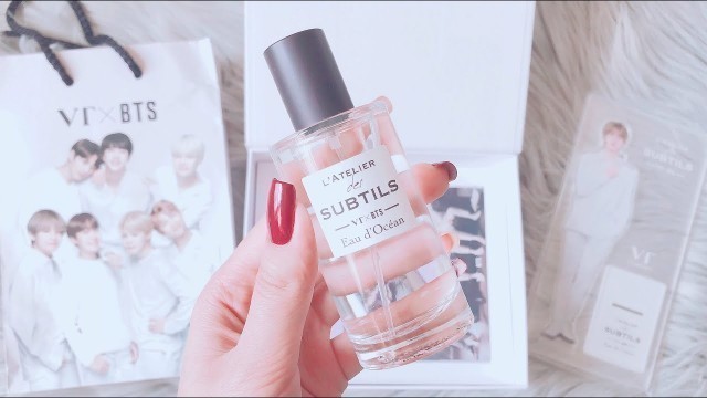 '[UNBOXING/REVIEW] VT X BTS L\'atelier Perfume | Jungkook\'s Eau d\'Océan  