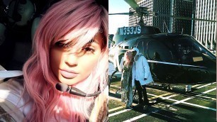 'Kylie Jenner Gets Valentine\'s Day Helicopter Ride of NY Amidst Tyga Drama'