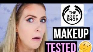 'FULL FACE Using THE BODY SHOP Makeup?! || What Worked & What DIDN\'T'