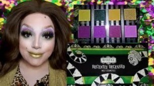 'Peaches Teaches Episode 43: Makeup feat Melt Cosmetics Beetlejuice recently deceased pallet'