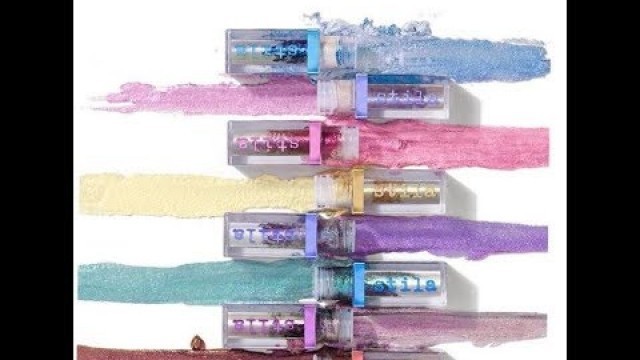 'SWATCHES STILA COSMETICS NEW LIQUID EYESHADOW SHADES'