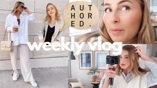 'WEEKLY VLOG: I Tested Out Authored Beauty By Tanya Burr! My Honest Review + IG Photoshoot Day'