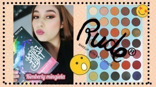 'Me maquillo con Rude Cosmetics | kimberly minguela